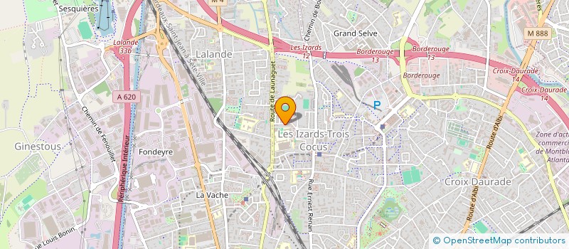 localisation de l'entreprise MONSIEUR HAMZA ZROUGA  TOULOUSE