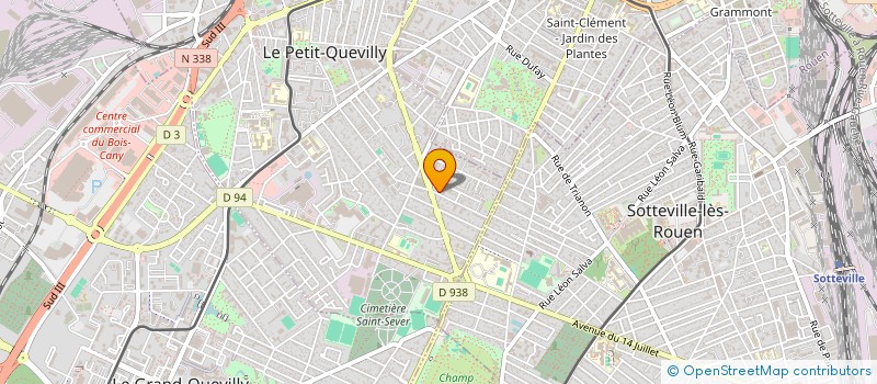 localisation de l'entreprise MONSIEUR HAMZULLAH ZAZAI à LE PETIT-QUEVILLY