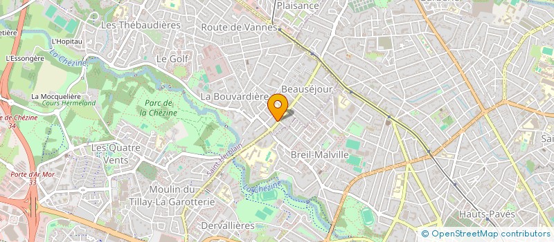 localisation de l'entreprise MONSIEUR HAN WANG à SAINT-HERBLAIN