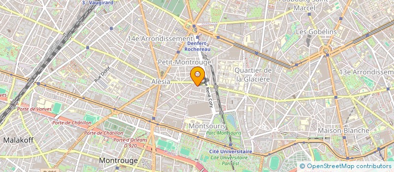 localisation de l'entreprise MONSIEUR HAN YANG  PARIS