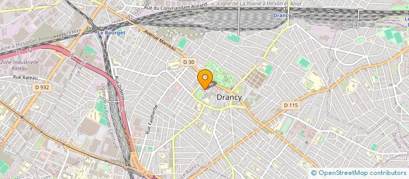 localisation de l'entreprise MONSIEUR HANAFE HAMMADI à DRANCY