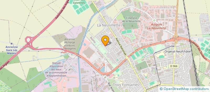 localisation de l'entreprise MONSIEUR HANAFI AIT-YAHIA  REIMS