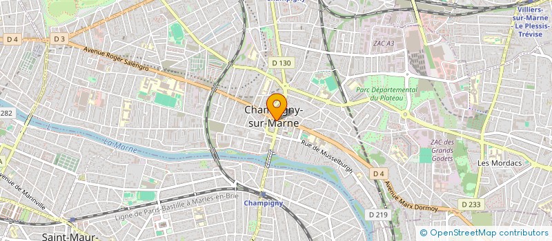 localisation de l'entreprise MONSIEUR HANAFI CHOUBANE à CHAMPIGNY-SUR-MARNE