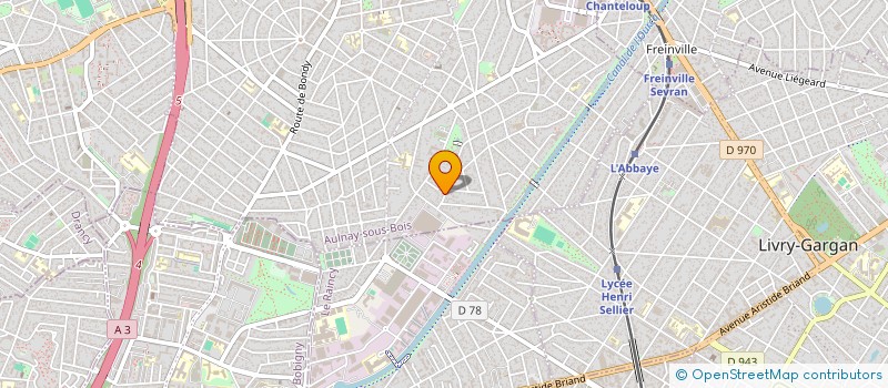 localisation de l'entreprise MONSIEUR HANAFI DAHMOUH  AULNAY SOUS BOIS