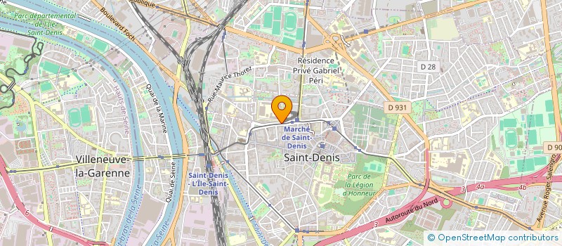 localisation de l'entreprise MONSIEUR HANAFI MEDDI à SAINT-DENIS