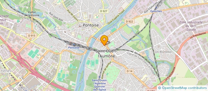 localisation de l'entreprise MONSIEUR HANAFI REDAIRI  SAINT-OUEN-L'AUMONE