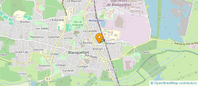 localisation de l'entreprise MONSIEUR HANAFI ROUBANI à BLANQUEFORT