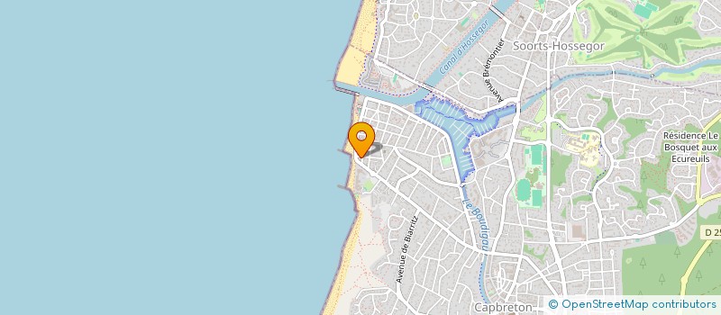 localisation de l'entreprise MONSIEUR HANALEI LILLAZ  CAPBRETON