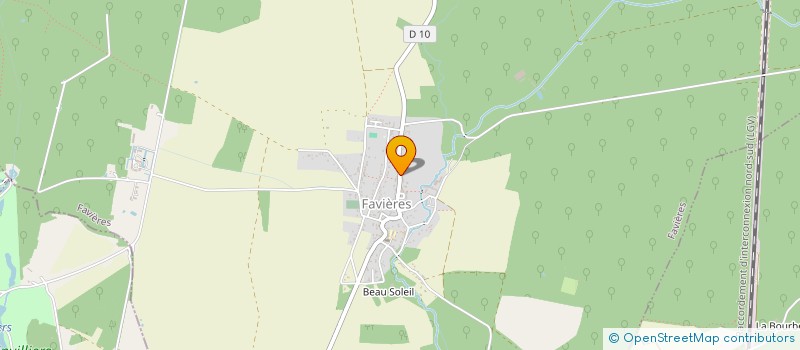 localisation de l'entreprise MONSIEUR HANANE EL BATTOUYI  FAVIERES