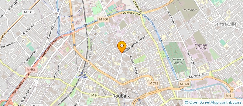 localisation de l'entreprise MONSIEUR HAND BOUSMIA  TOURCOING