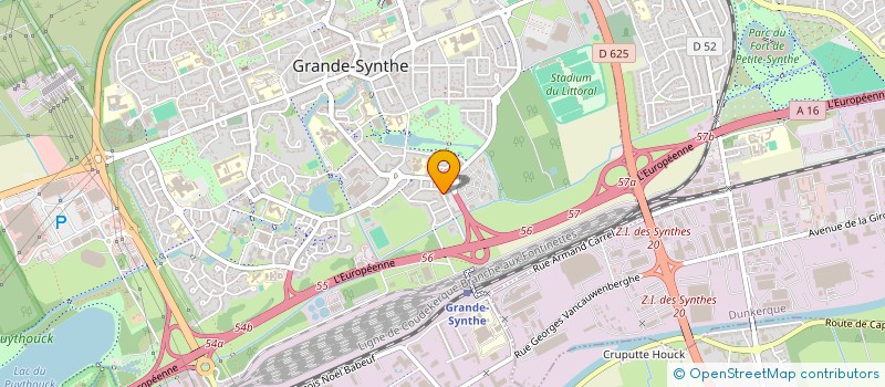 localisation de l'entreprise MONSIEUR HANDREW KROLSKI  GRANDE-SYNTHE