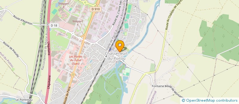 localisation de l'entreprise MONSIEUR HANDSI GISSLER  CHASSENEUIL-DU-POITOU