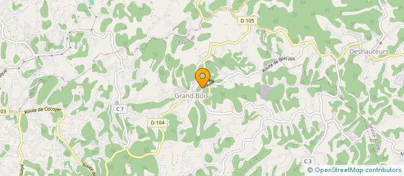 localisation de l'entreprise MONSIEUR HANDUILO GOUVEIA FERREIRA  LE GOSIER