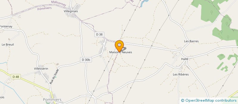 localisation de l'entreprise MONSIEUR HANDY CORBEAU à ORSENNES
