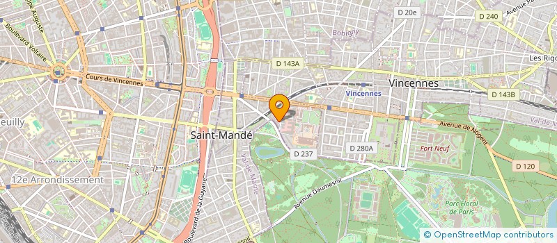 localisation de l'entreprise MONSIEUR HANE JISSA  SAINT-MANDE