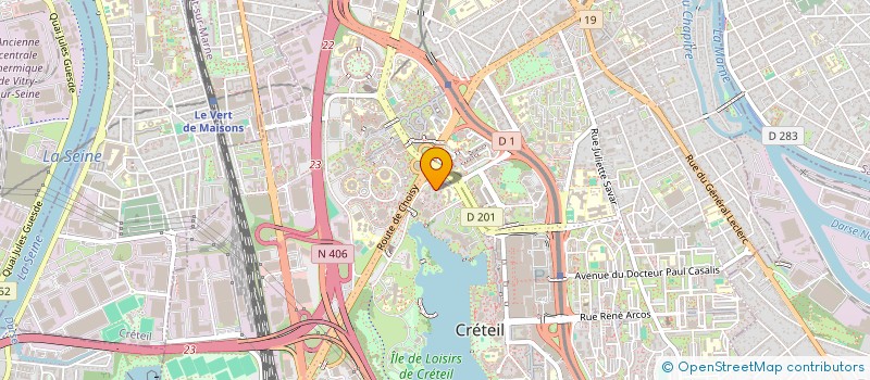 localisation de l'entreprise MONSIEUR HANG LI  CRETEIL