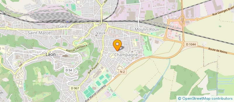 localisation de l'entreprise MONSIEUR HANI ALZMERLI à LAON