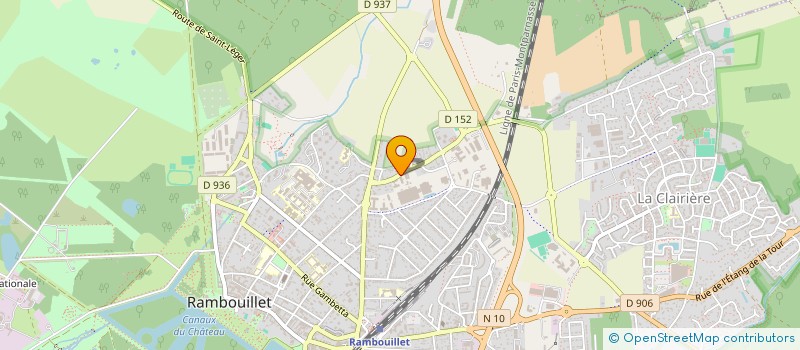 localisation de l'entreprise MONSIEUR HANI AYADI  RAMBOUILLET