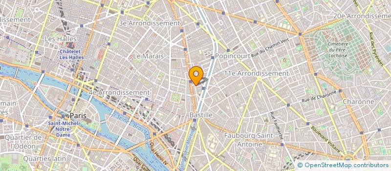 localisation de l'entreprise MONSIEUR HANI BADIS DELECOLLE  PARIS