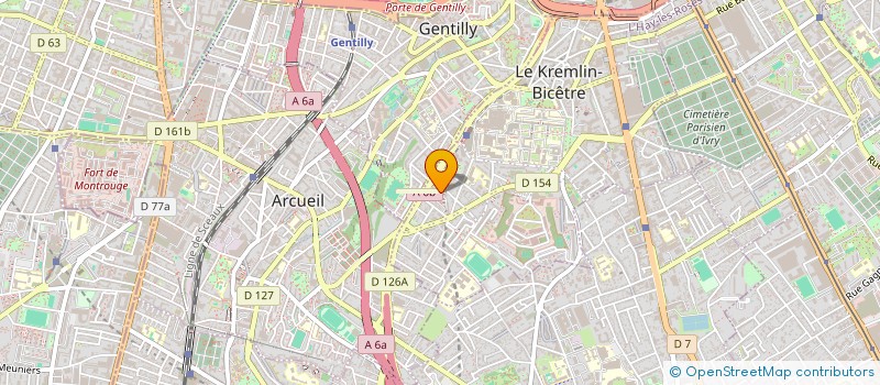 localisation de l'entreprise MONSIEUR HANI BEN HAMIDA  LE KREMLIN-BICETRE