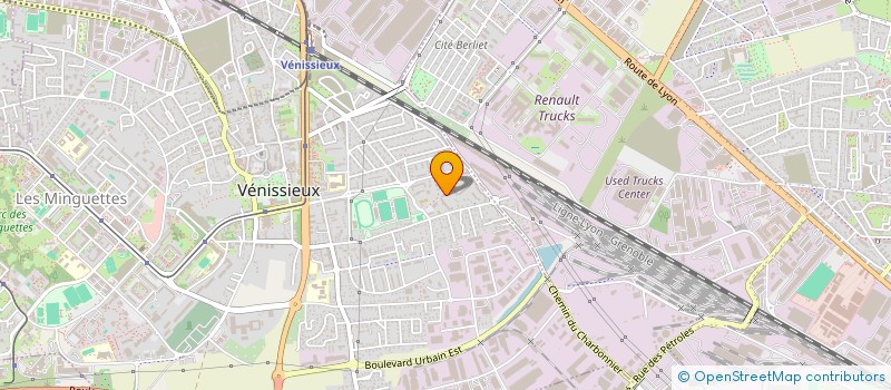 localisation de l'entreprise MONSIEUR HANI BEZAHE  VENISSIEUX