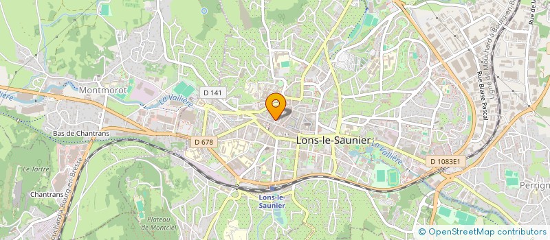 localisation de l'entreprise MONSIEUR HANI GONTARA à LONS-LE-SAUNIER