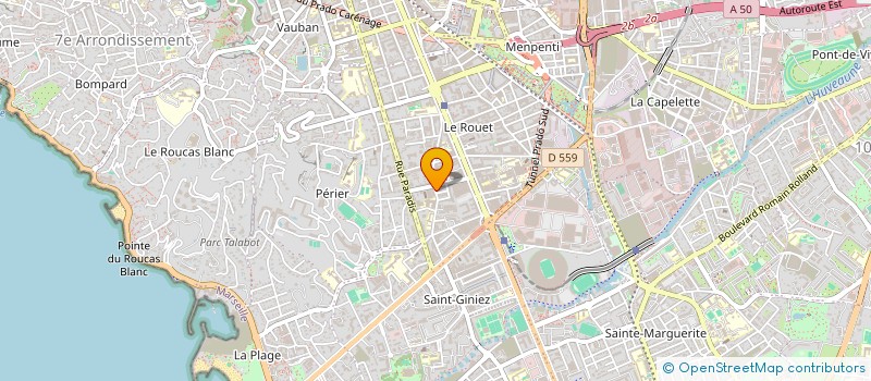 localisation de l'entreprise MONSIEUR HANI HOBALLAH à MARSEILLE