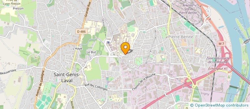 localisation de l'entreprise MONSIEUR HANI HOUSSAMI  OULLINS-PIERRE-BENITE