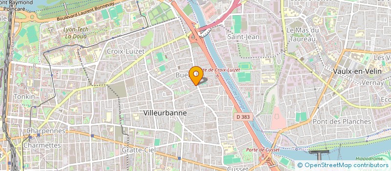 localisation de l'entreprise MONSIEUR HANI M'LILI  VILLEURBANNE