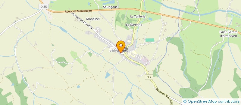 localisation de l'entreprise MONSIEUR HANI MUNIF  SALVAGNAC