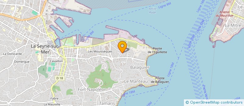 localisation de l'entreprise MONSIEUR HANI YAHIAOUI à LA SEYNE-SUR-MER