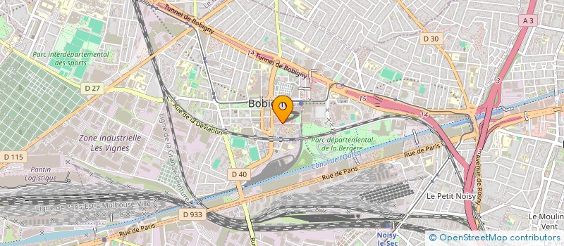 localisation de l'entreprise MONSIEUR HANI ZERROUK  BOBIGNY