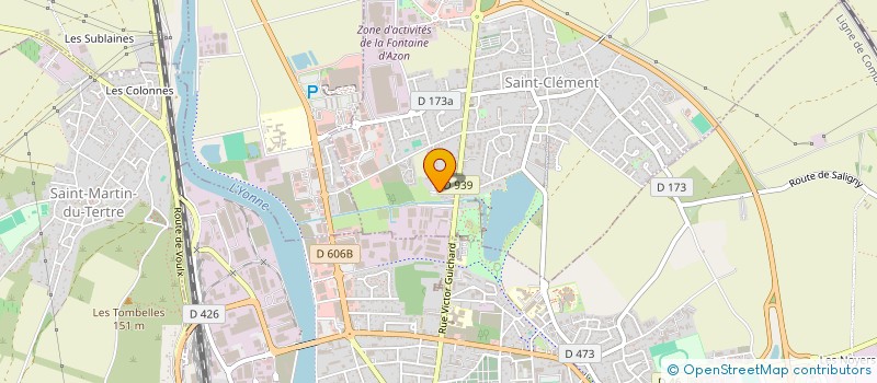 localisation de l'entreprise MONSIEUR HANIF MUSAZAI  SAINT-CLEMENT