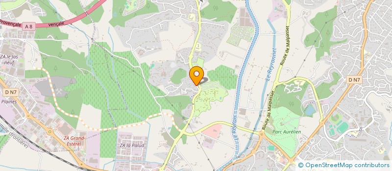 localisation de l'entreprise MONSIEUR HANIFI GOLGE  FREJUS