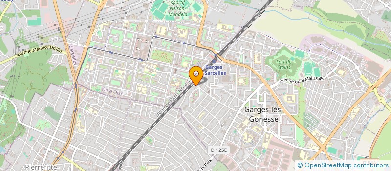 localisation de l'entreprise MONSIEUR HANINE ABDELKADER  GARGES-LES-GONESSE