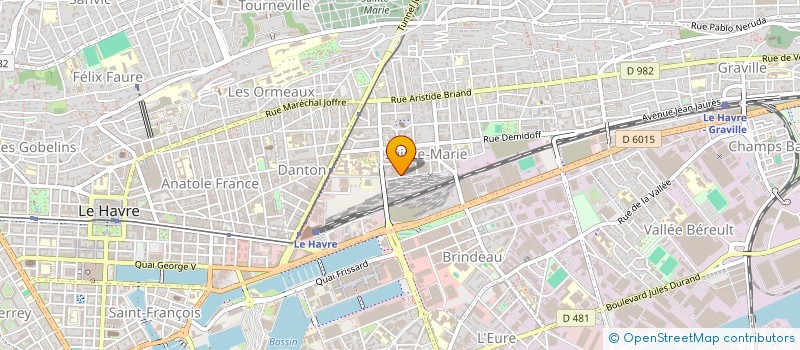 localisation de l'entreprise MONSIEUR HANINE AMOURA à LE HAVRE