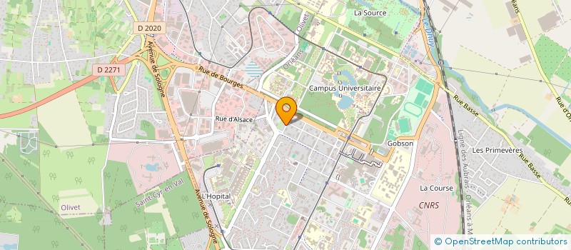 localisation de l'entreprise MONSIEUR HANINE EL KHADIRI  ORLEANS