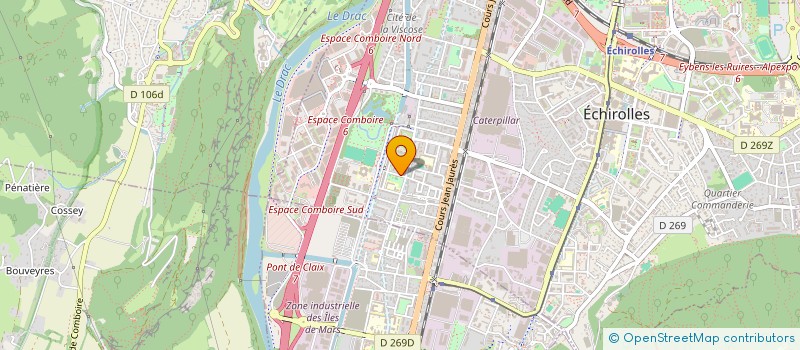 localisation de l'entreprise MONSIEUR HANITRASOA RAHERINIAINA à ECHIROLLES