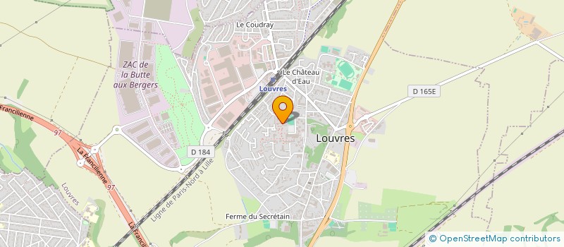 localisation de l'entreprise MONSIEUR HANNA SHEHATA NAGUIB  LOUVRES