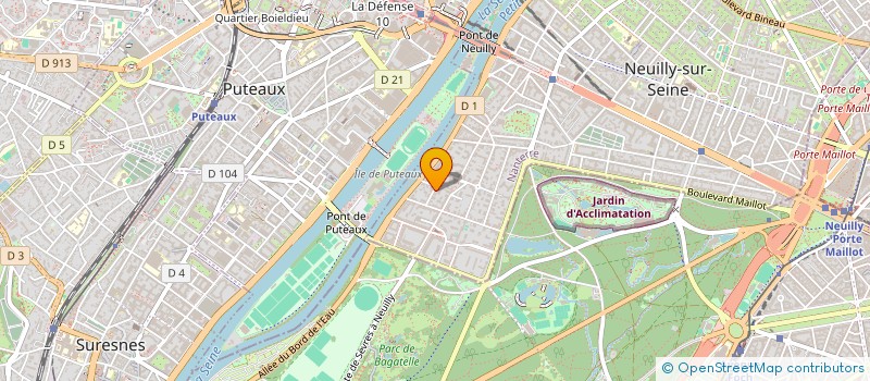 localisation de l'entreprise MONSIEUR HANNELORE BLUMANN à NEUILLY-SUR-SEINE