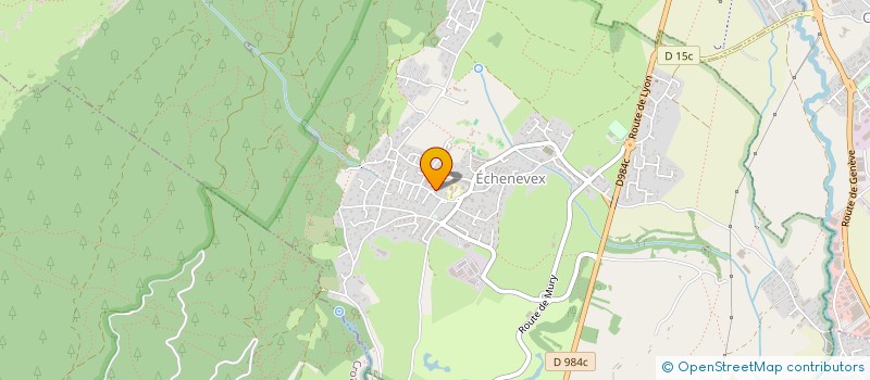 localisation de l'entreprise MONSIEUR HANNES LUSTERMANN  ECHENEVEX