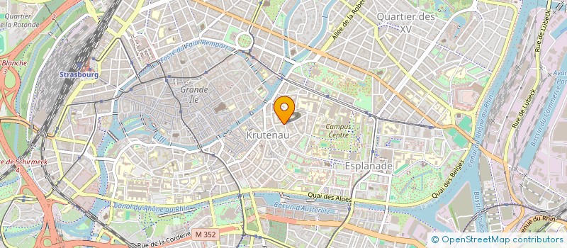 localisation de l'entreprise MONSIEUR HANRIFOU DAROUECHE à STRASBOURG