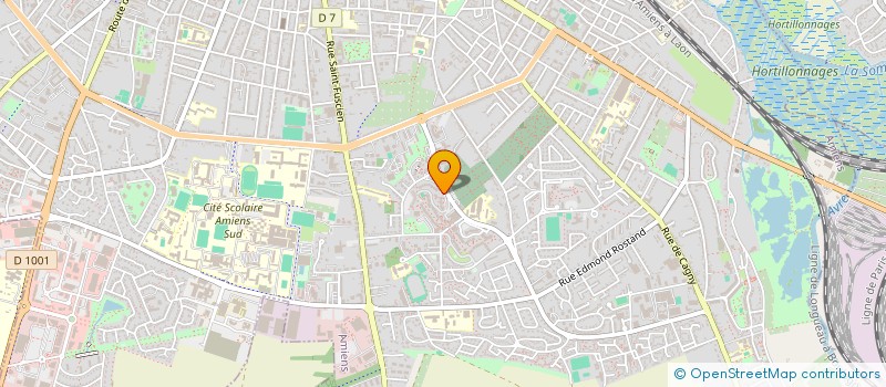 localisation de l'entreprise MONSIEUR HANS BADINGA  AMIENS