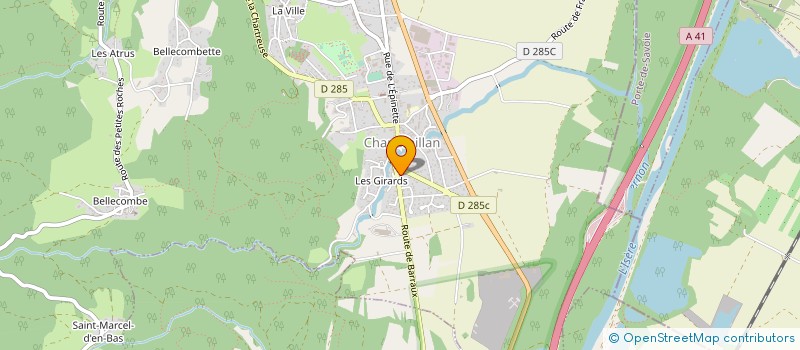 localisation de l'entreprise MONSIEUR HANS CORNU  TRENTELS