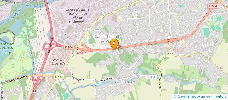 localisation de l'entreprise MONSIEUR HANS DELPORTE  SAINT-THIBAULT-DES-VIGNES