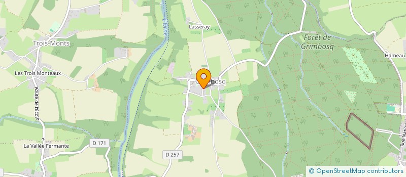 localisation de l'entreprise MONSIEUR HANS DEWILDE  GRIMBOSQ