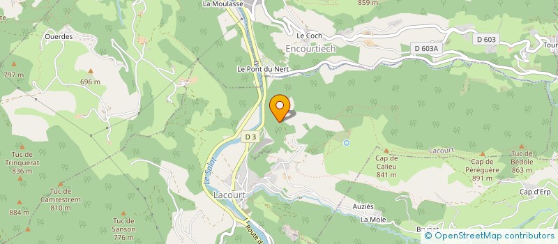 localisation de l'entreprise MONSIEUR HANS-DIETER MELLIWA à MONTESQUIEU-AVANTES