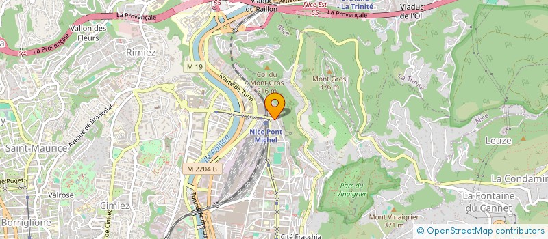 localisation de l'entreprise MONSIEUR HANS DRAGOWITZ  NICE