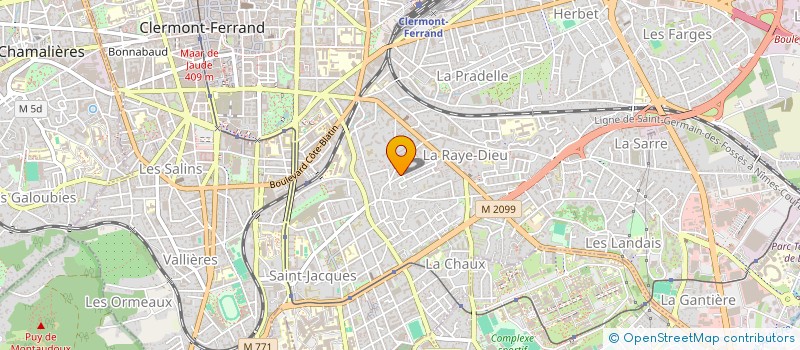 localisation de l'entreprise MONSIEUR HANS GONEKALO  CLERMONT-FERRAND