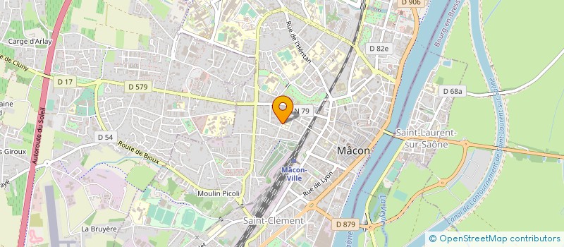 localisation de l'entreprise MONSIEUR HANS HUBER à MACON